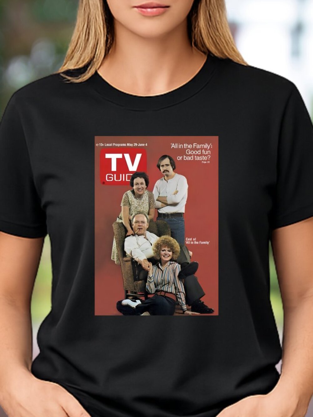 All In The Family TV Guide  T-Shirt